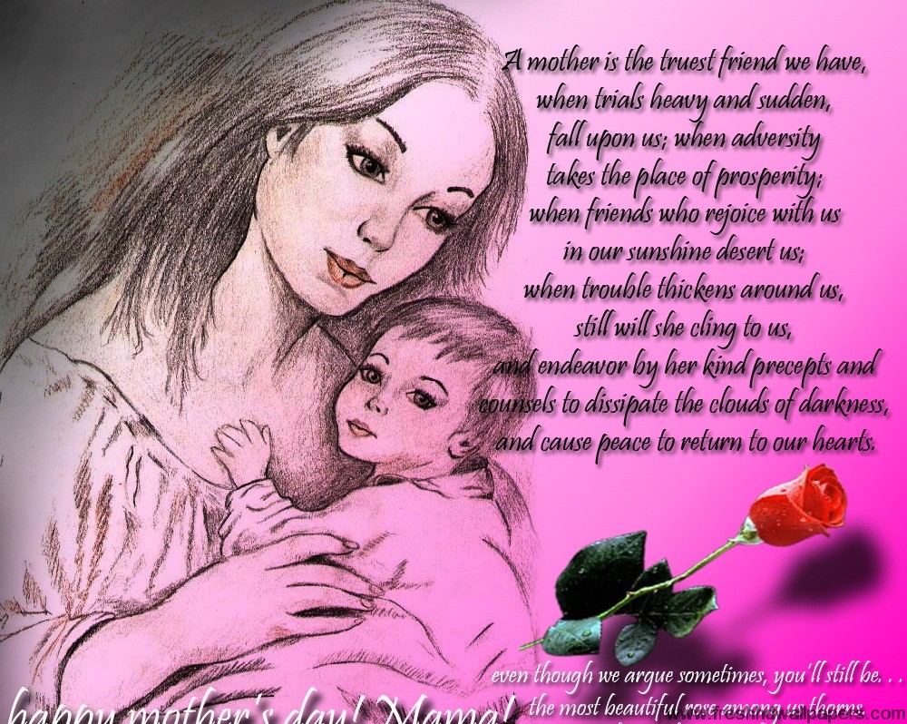 Mothers-Day-Hd-Wallpapers-Happy Mothers Day Messages, SMS and Wishe